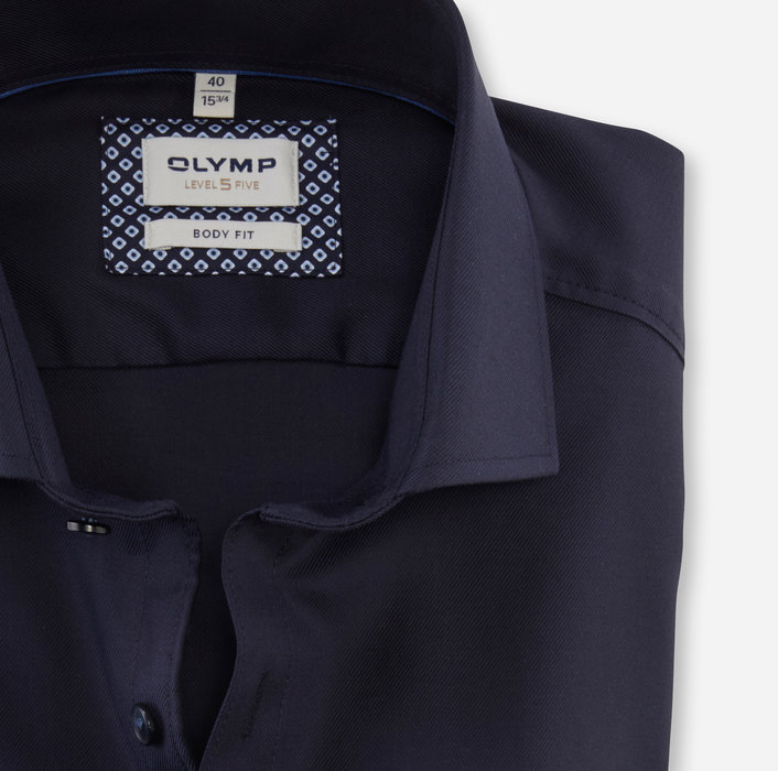 OLYMP Camicia Uomo Maniche Lunghe Level Five, Stampa Digitale New York Kent-2, Cotone Elastico - 4