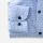 Camicia olymp celeste slim fit cotone stretch stampato
