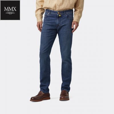 Jeans mmx blu stone washed stretch slim fit