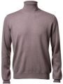 Dolcevita ciclista gran sasso nocciola slim fit lana merinos
