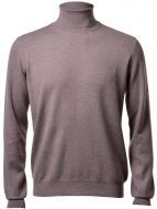 Dolcevita ciclista gran sasso nocciola slim fit lana merinos