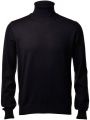 Dolcevita ciclista gran sasso nero slim fit lana merinos