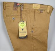 Sea barrier pants tobacco cotton honeycomb stretch