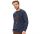 Blue crewneck sweater green coast merino wool zegna baruffa 