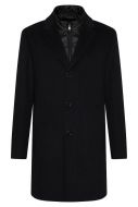 Cappotto blu digel con pettorina antivento staccabile