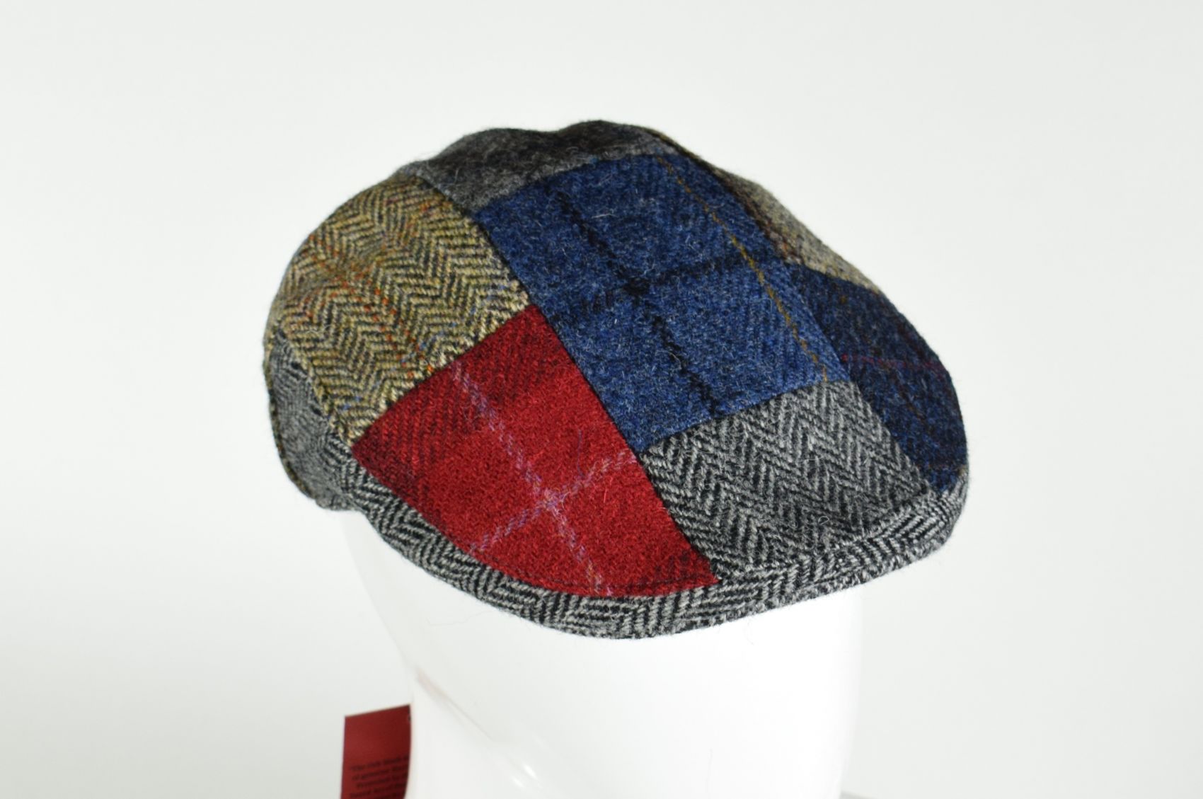 URTAODFE Cappello da uomo stile newsboy patchwork britannico – elegante cappello vintage regolabile – moda casual, 2, L
