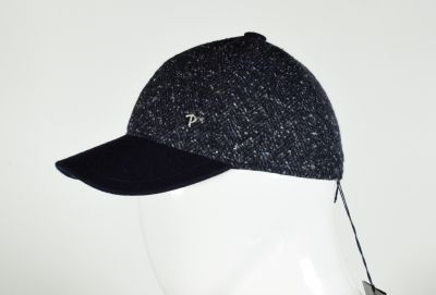 Panizza blue baseball cap in wool blend