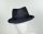 Cappello trilby panizza blu a quadri 