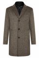 Brown digel coat with detachable windproof harness
