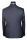 Smoking con petto a lancia nero baggi slim fit con gilet e plastron