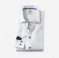 White olymp shirt stretch cotton slim fit