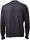 Round neck regular fit gran sasso grey anthracite merino wool