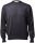 Round neck regular fit gran sasso grey anthracite merino wool
