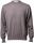 Regular fit gran sasso hazelnut collar knit in merino wool 