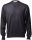 V-neck sweater regular fit ingram anthracite grey merino wool 
