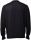 Black regular fit ingram sweater in merino wool 