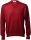 Regular fit gran sasso bordeaux sweater in merino wool 