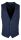 Blue slim fit dress with roy robson techno stretch fabric vest