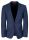 Slim fit bluette dress with roy robson stretch wool vest