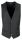 Black slim fit dress with roy robson vest in stretch wool