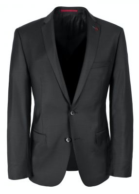 Black dress slim fit roy robson stretch wool