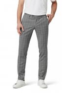 Grey checked trousers digel extra slim fit