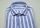 Light blue striped shirt in pure linen ingram slim fit