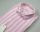 Pink striped shirt in pure linen ingram slim fit
