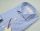 Camicia pancaldi in cotone a righe azzurro slim fit
