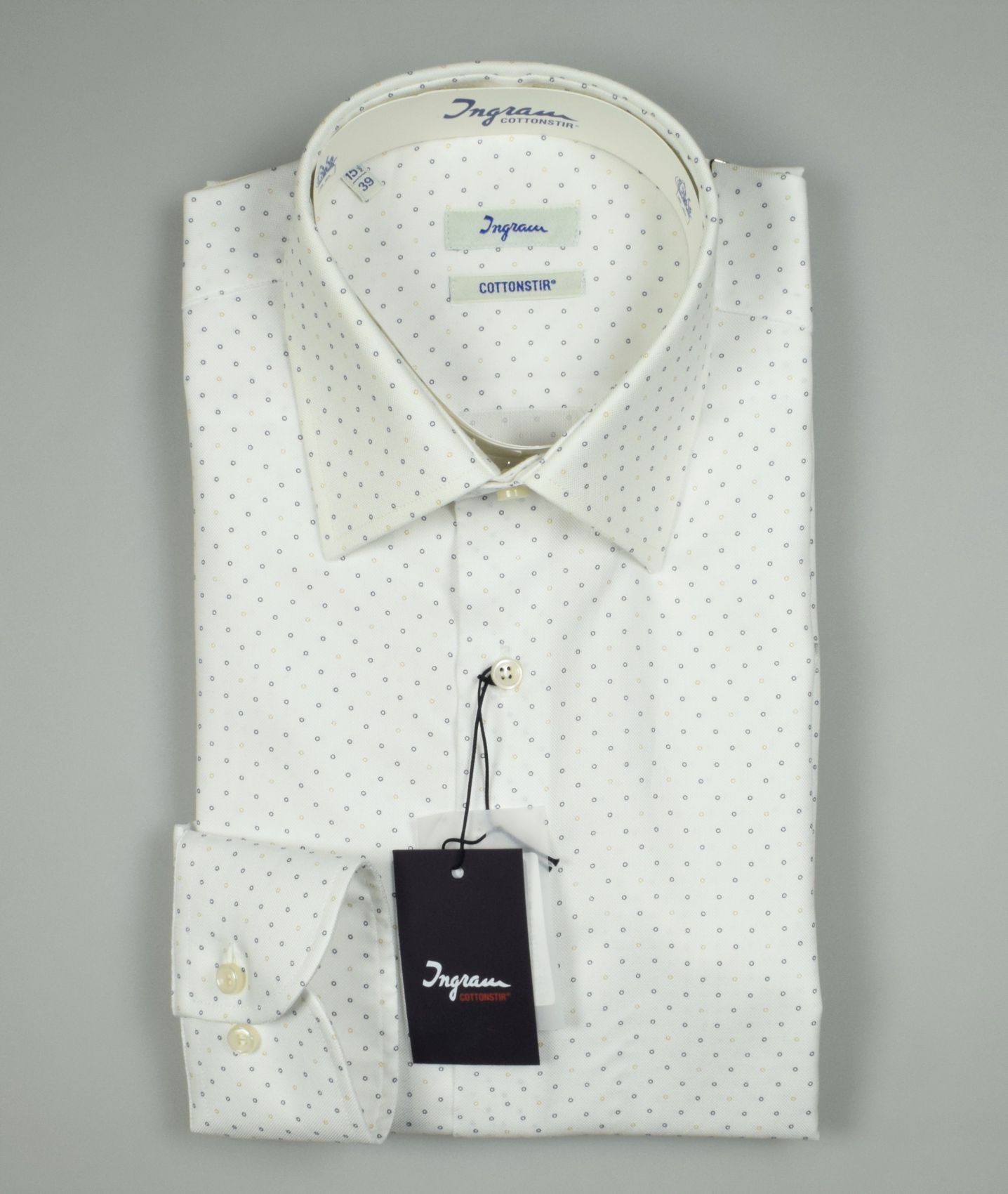Camicia Classica Ingram Cottonstir Negozio Online Abbigliamento Maschile Italiano