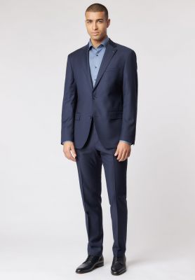 Abito blu navy roy robson in lana cerruti stretch drop sei regular fit