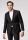 Roy robson black dress in stretch cerruti wool drop six regular fit