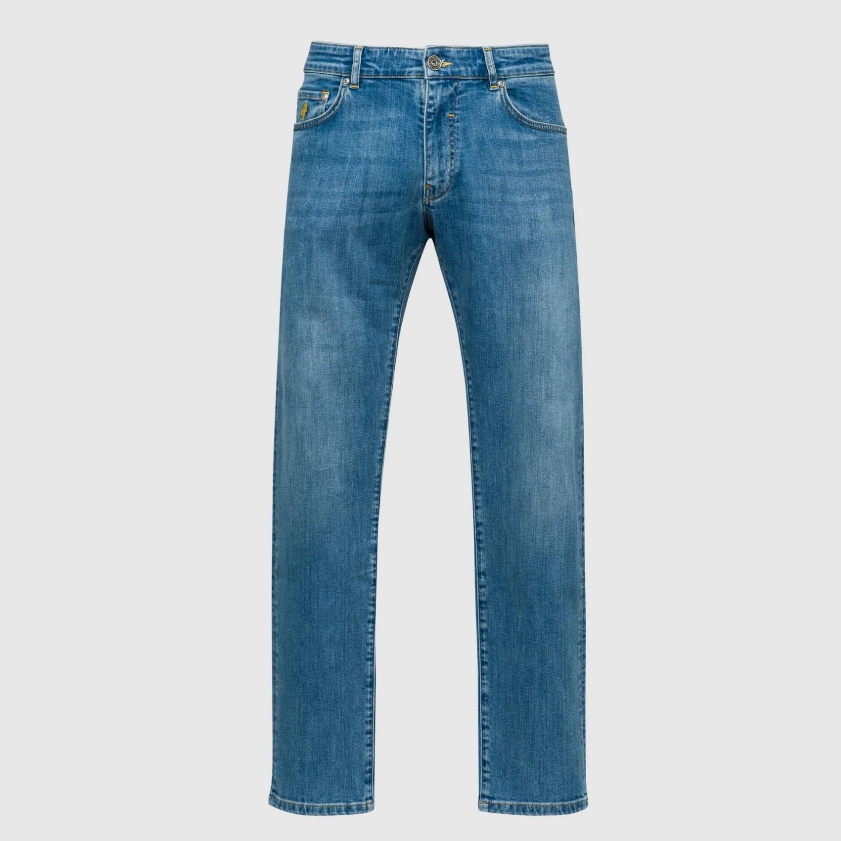 Slim Fit Five-Pocket Stretch Jeans