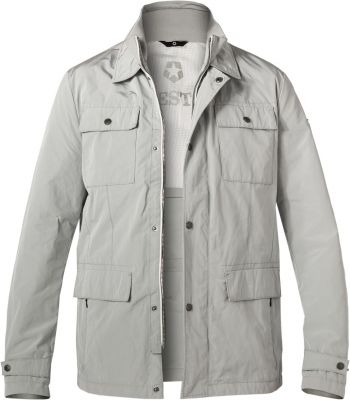 Field jacket in microfiber milestone modern fit 