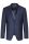 Slim fit dress elegant navy blue digel with vest