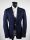 Blue marine blue blazer jacket unlined drop four short 