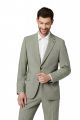 Abito verde chiaro digel lana stretch marzotto drop sei modern fit