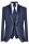 Abito da sposo baggi cerimonia blu slim fit