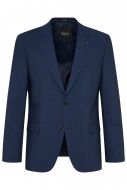 Abito blu digel lana stretch marzotto drop quattro corto