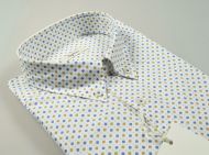 Button down shirt ingram regular fit printed cotton