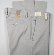 Pantalone sea barrier grigio chiaro cotone nido d'ape stretch