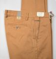Tobacco-colored sea barrier trousers stretch honeycomb cotton