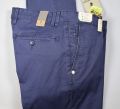 Pantalone blu scuro modern fit sea barrier in cotone stretch