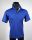 Blue polo shirt in modern fit Scottish thread