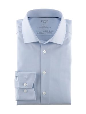 Camicia celeste olymp dynamic flex modern fit