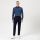 Navy blue olymp level five slim fit shirt in stretch cotton