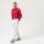 Camicia slim fit rossa olymp level five in cotone stretch
