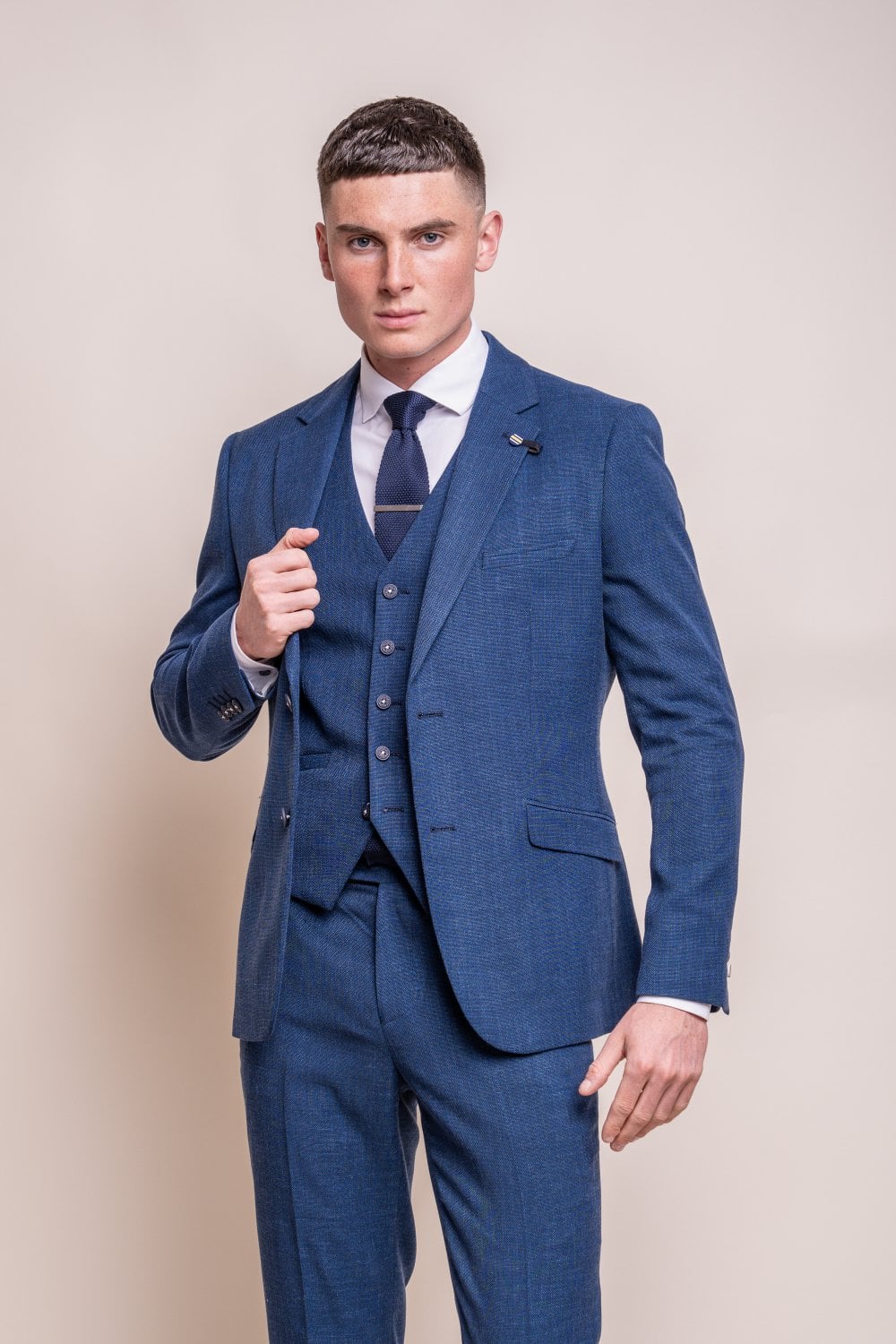 House of Cavani Abito blu house of cavani semi foderato stretch modern fit