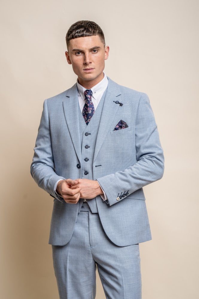 Abito uomo azzurro discount chiaro