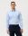 Camicia olymp a quadretti celeste super slim fit cotone stretch